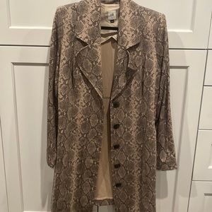 The king cobra coat from the fall cabi 2022 collection